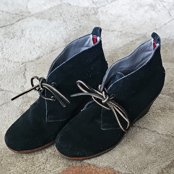 Sperry Lace Up Harlow Platform Wedge Boot - Picture 1 of 3